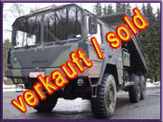 Bundeswehrfahrzeuge MAN Kat 1 Kipper 6x6